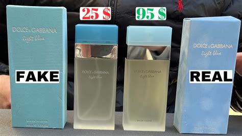 how can you tell if perfume is fake light blue|How to spot fake Dolce & Gabbana D&G Light Blue fragrance.